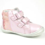 Bella Memo első lépés cipő rózsaszínű belső oldalról